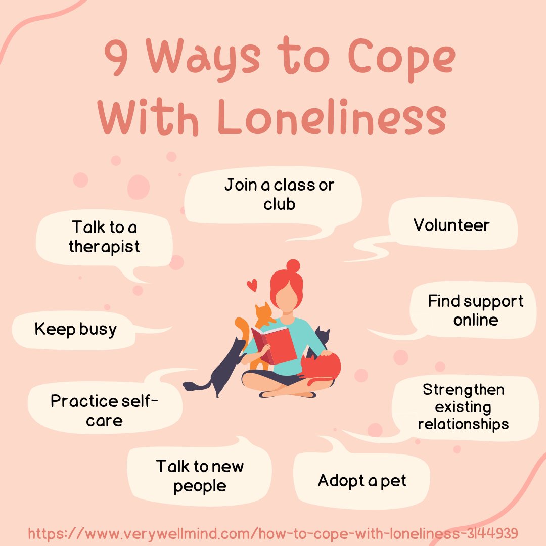 cope with loneliness
