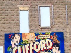 Clifford Water Tower Maintenance Underway