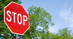 OPP Urging Full Stops at Stop Signs