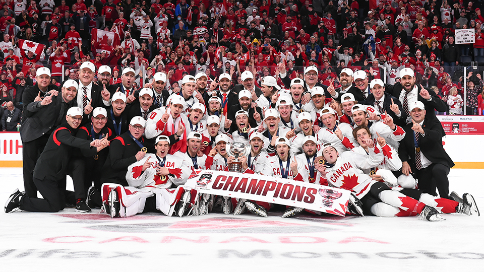 Team Canada Goes Gold Once Again The Ranch 100 1 FM   Hockey Canada 2023 