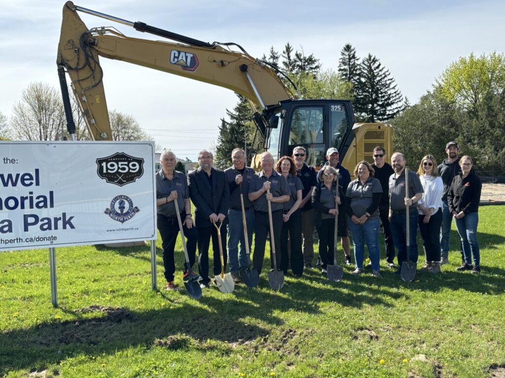 Work Begins at Listowel Memorial Arena Park | The Ranch 100.1 FM