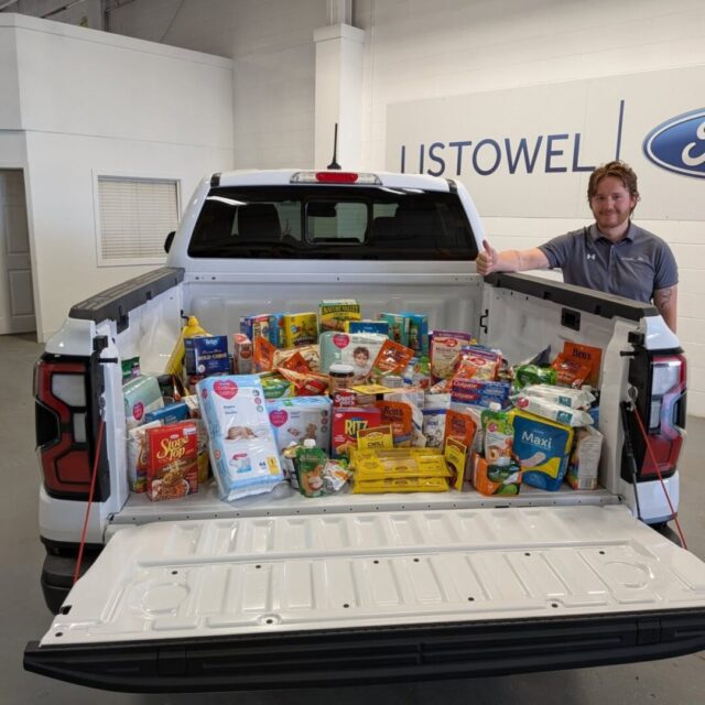 Listowel Ford food drive