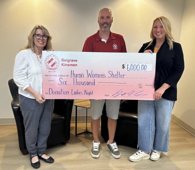 Huron Womens Shelter Belgrave dono