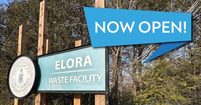Elora Waste open