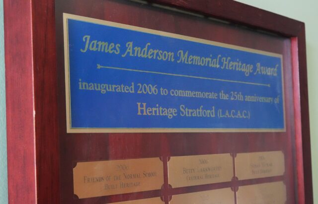 James Anderson award