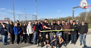 Harriston Kinsmen Unveil Sports Pad