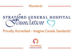 Stratford Hospital Foundation Accredited Under Imagine Canada Standards