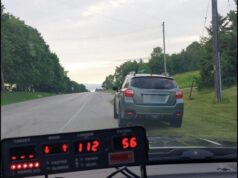 Speedster Stopped in Centre Wellington