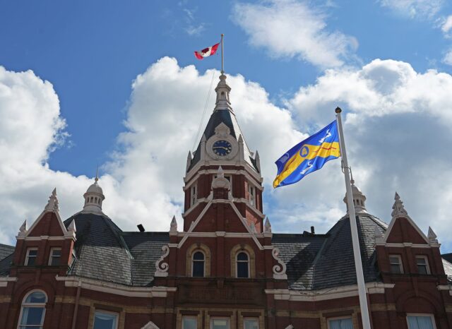 Stratford City Hall flag