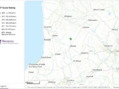 Another Downburst Reported in September Storm