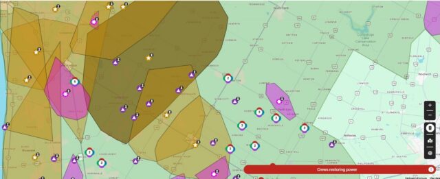 Outage Map Sept 3rd
