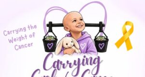 Matt Cory Carrying Cash for Cancer for Three Year Old Ellie