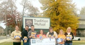 Tradition Mutual Insurance Continuing Support of Teddy Bears for Stratford Hospital